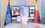 Founding Chairman of GCC Dr. Yousef M Alhorr during the virtual signing ceremony with Secretary of Ministry of Energy and Natural Resources of Royal Government of Bhutan Karma Tshering.