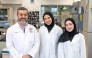 Ihab Younis with Mariam Elesnawy and Hana Hasna, two of the alumni co-authors.