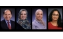 From left:  Dr. Ravinder Mamtani, Dr. Sohaila Cheema, Dr. Karima Chaabna, and Anupama Jithesh.