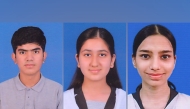 From left: Arzanish Ahmad, Maryam Ali, and Farria Javaid