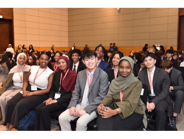 (FILE PHOTO) Participants during Harvard Model Congress Middle East 2026.