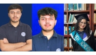 FROM LEFT: Muhammad Abdullah, Mohammad Abdur Rehman and Eshal Ali