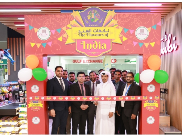 Rawabi Group of Companies officials and guests at the launch event. 