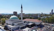 The newly built Islamic Centre and Mosque in Lukavac, Bosnia