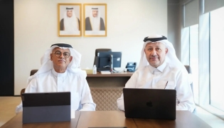 Officials during the press conference.