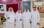 Director of the Agricultural Affairs Department Yousef Khalid Al Khalifi (second left) with agricultural engineers during the event.