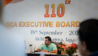 OCA President chairs Executive Board meeting on Asian Games preparations