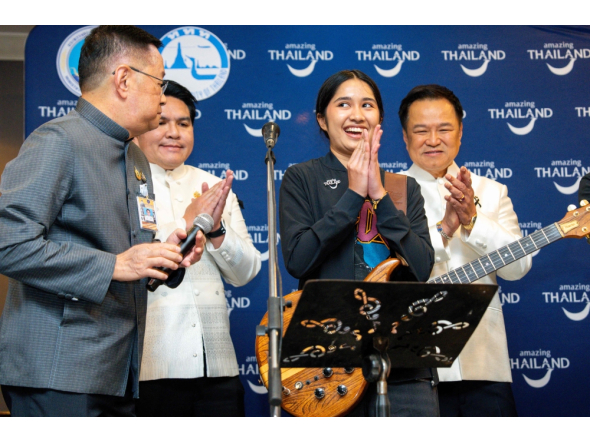 This photo taken on July 14, 2026 shows Thai musician Rattikarn 