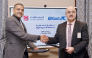 Al-Ahli Hospital and Al Koot Insurance & Reinsurance Company officials during the agreement signing event.  