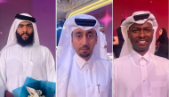 Mohammed Ali Al Muslemani, Khamees Mohammed Al Kuwari and Fawaz Aman Harib Al Hamad