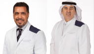 Prof. Khalid Hussain and Dr. Ahmed Al Hammadi (right)