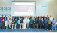 Officials and participants at the workshop. 