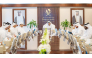 Minister of Justice and Minister of State for Cabinet Affairs and Chairman of the Lawyers Admission Committee, H E Ibrahim bin Ali Al Mohannadi chairing the committee meeting yesterday. 