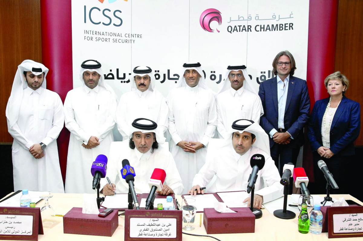 QC and ICSS launch ‘Sport and Commerce’ initiative | The Peninsula Qatar