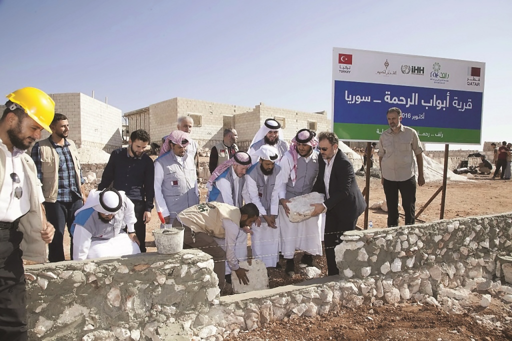 RAF to build 100 residential units for Syrian refugees The Peninsula