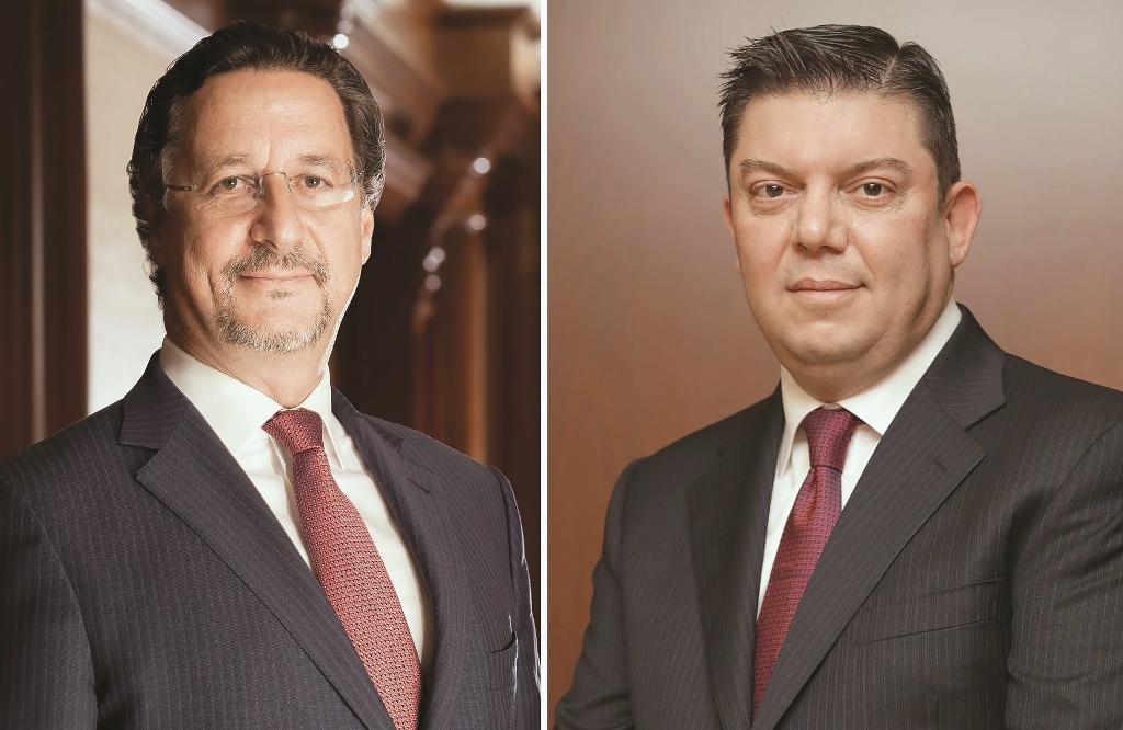 Ziad Makkawi (left) and Ayman Zaidan