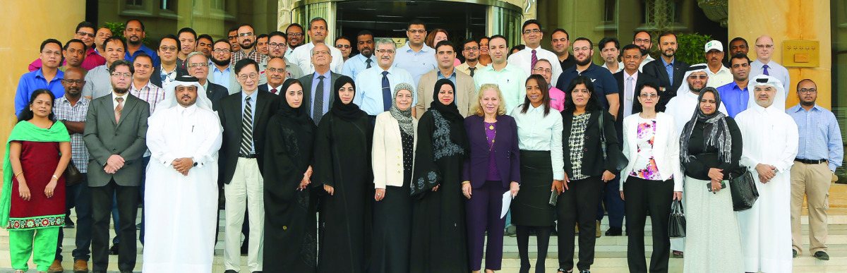 Doctors who are being trained by WHO EMRO on occupational and environmental health.