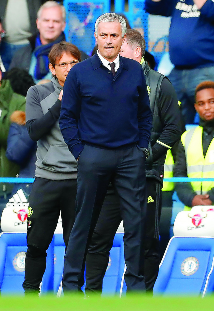 Manchester United manager Jose Mourinho