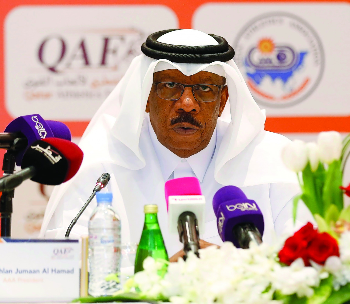 Asian Athletics Association (AAA) President Dahlan Al Hamad.