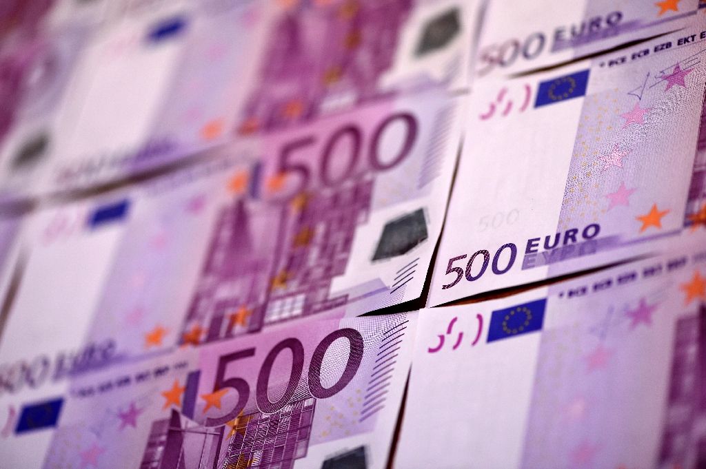 The huge haul of 500-euro bills, most of which had been stashed for safe keeping underwater by a dam in southern Bulgaria, was discovered after police were alerted to their imminent entry into circulation, chief prosecutor Sotir Tsatsarov said. (AFP file 
