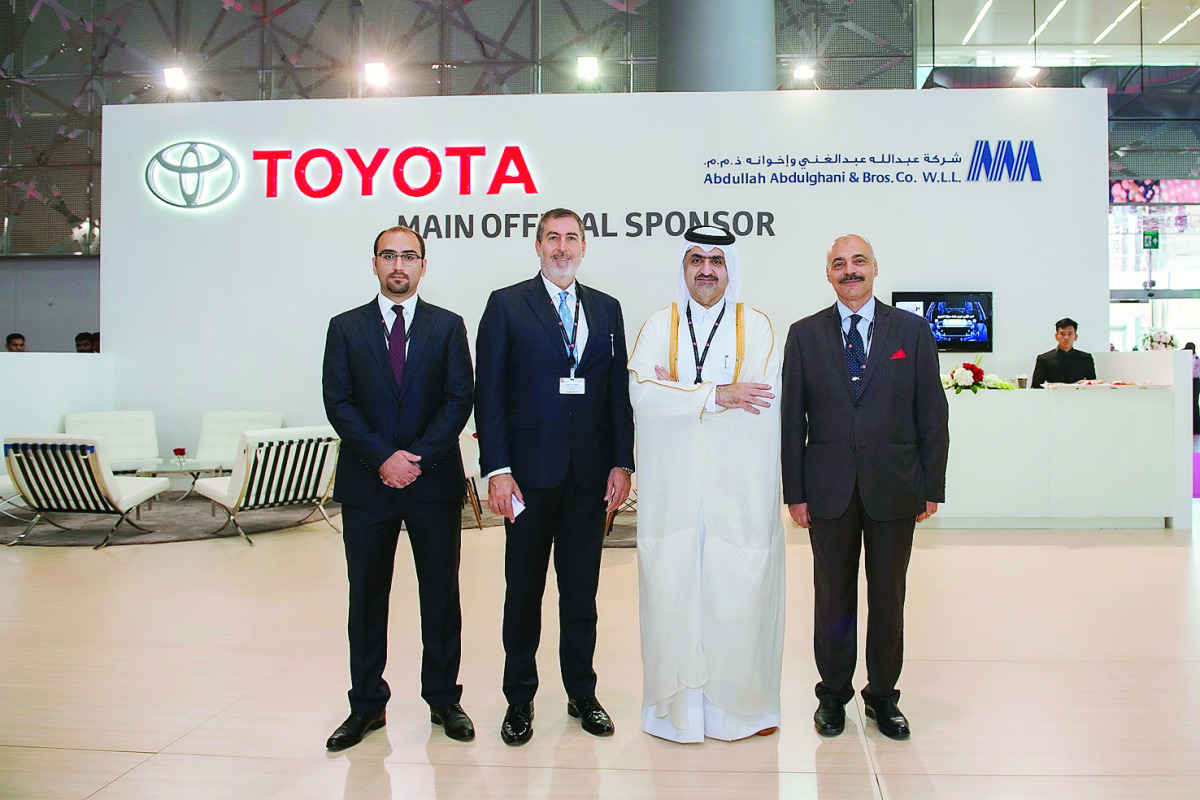 Abdullah Abdulghani & Bros. Co. (AAB) officials at Milipol Qatar.