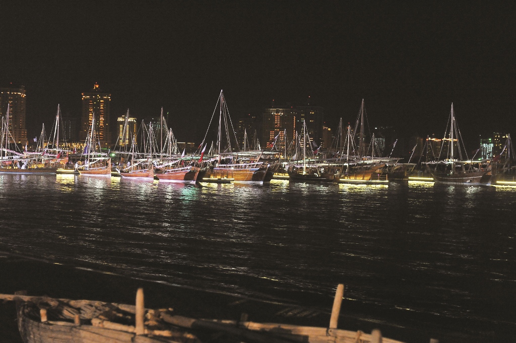 File photo of the fifth Dhow Festival.  