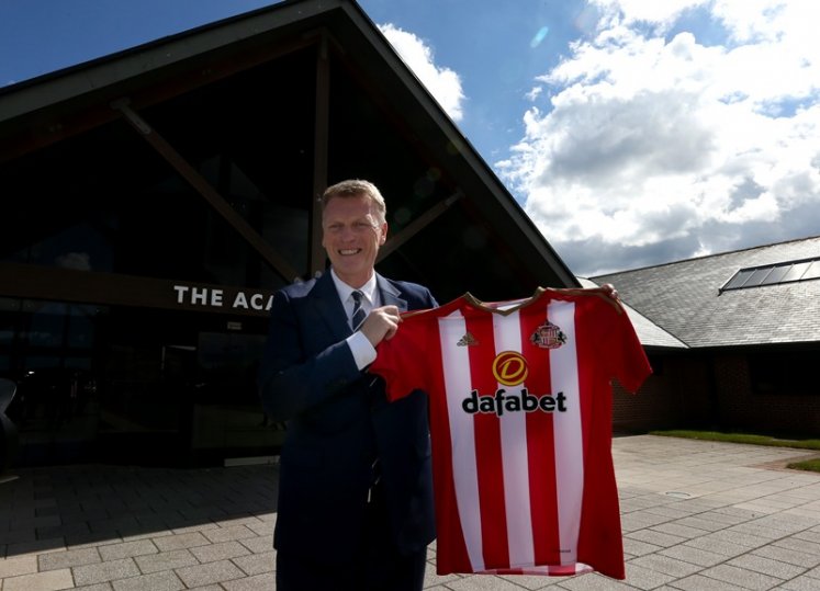 Sunderland's Scottish football manager David Moyes. (AFP / SCOTT HEPPELL / File Photo)