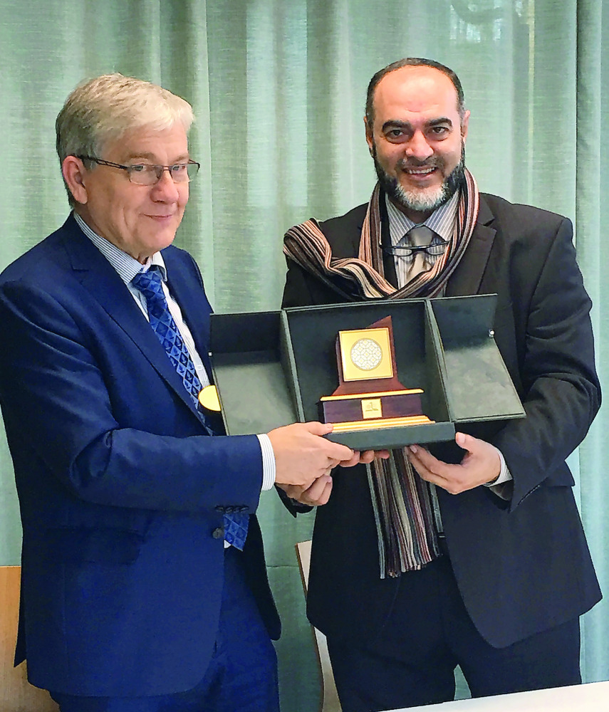 Dr Ahmed Al-Emadi and Prof Matti Manninen.
