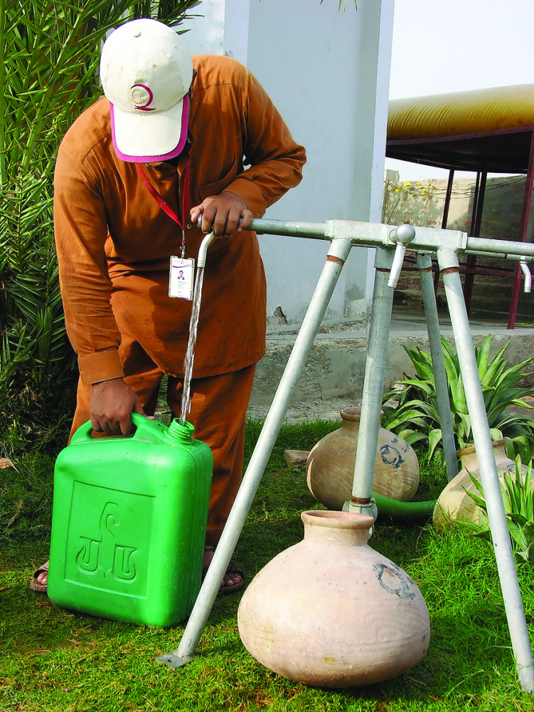 Qatar Charity (QC) has promoted hygienic practices in carrying water.