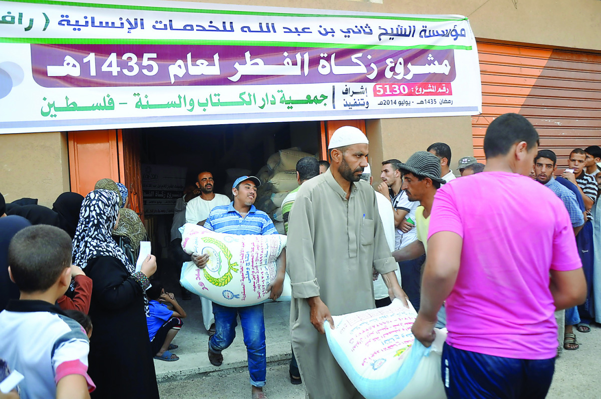 Sheikh Thani bin Abdullah Foundation for Humanitarian Services (RAF) has provided aid to multifarious projects in the Gaza Strip.