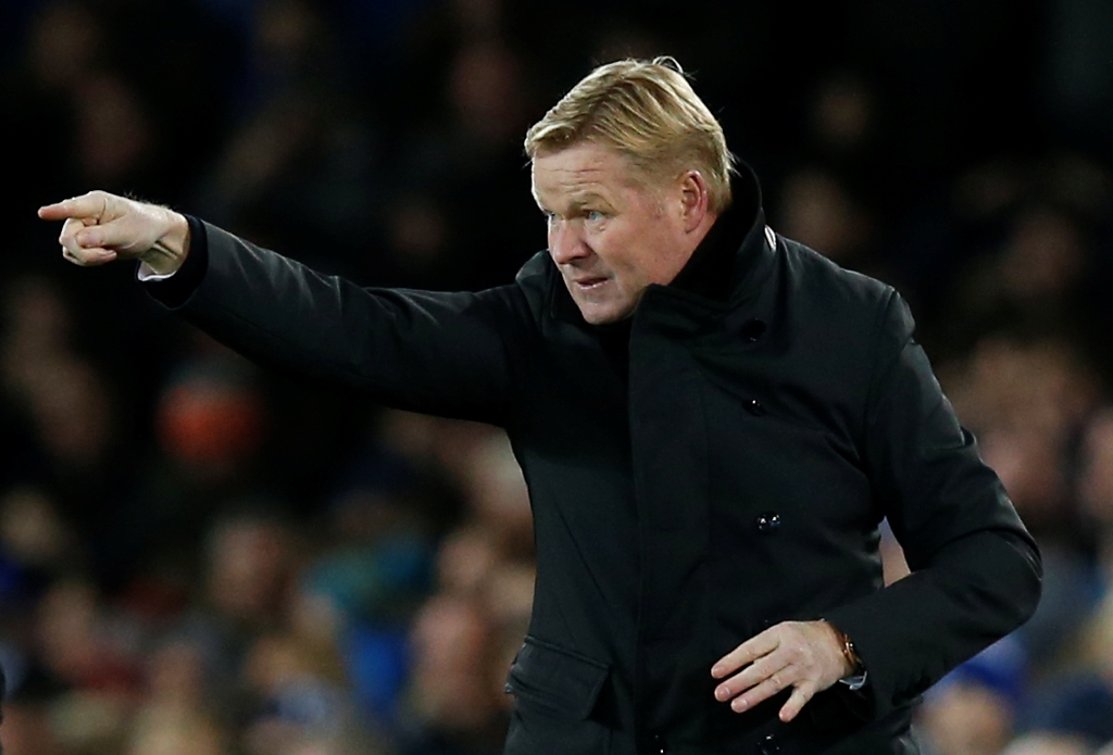 Everton manager Ronald Koeman. Reuters / Andrew Yates 