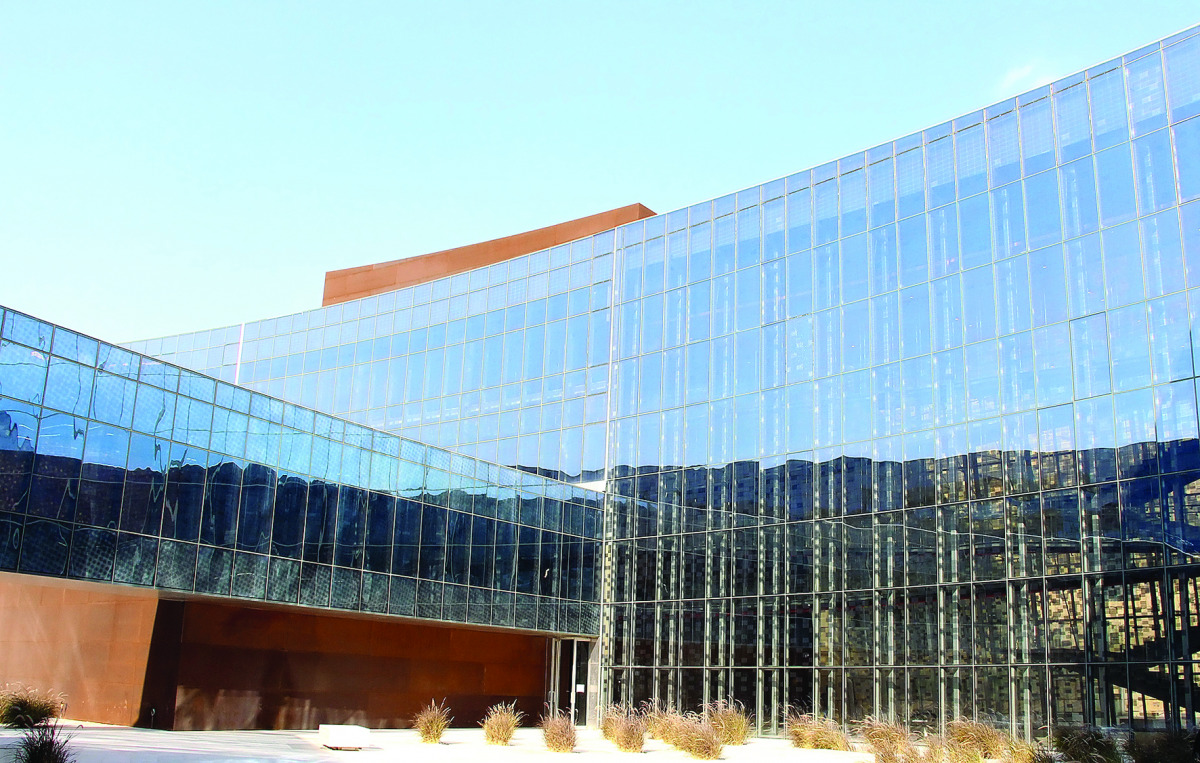 Northwestern University in Qatar's new award-winning building within the Education City.