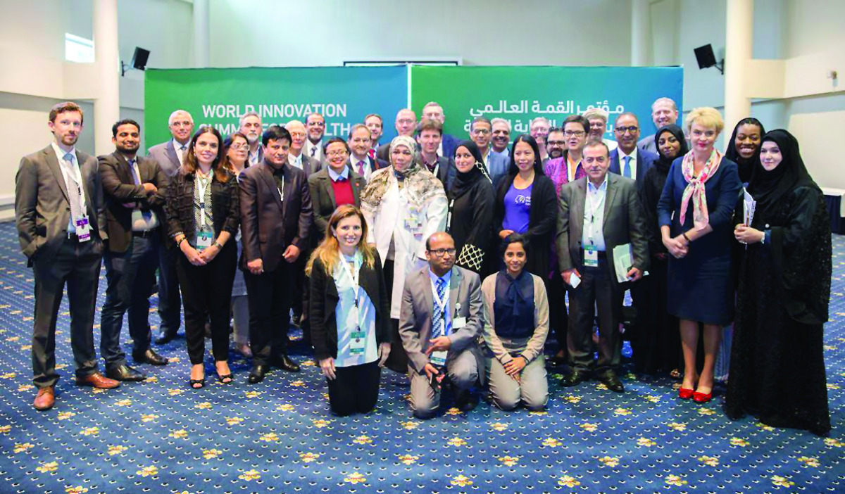 WISH officials and delegates at the meeting on dementia held at the Hamad Medical City.