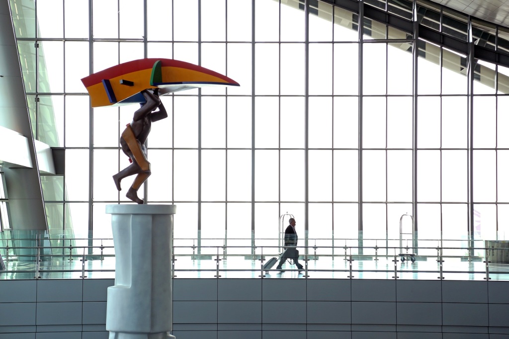  Iconic sculpture designed by renowned Iraqi artist Dia al-Azzawi 