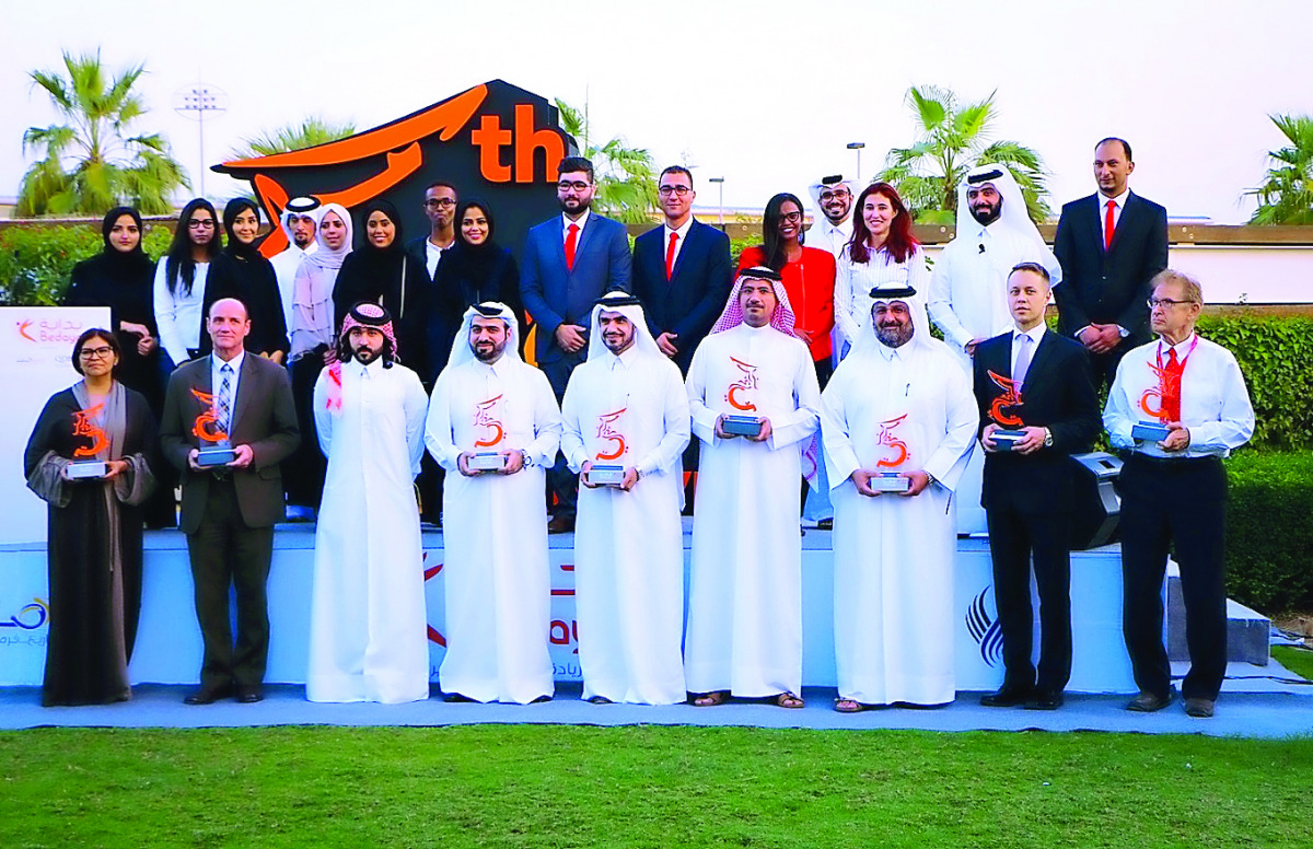Officials and other well-wishers of Bedaya Center at the event to mark its 5th anniversary. 