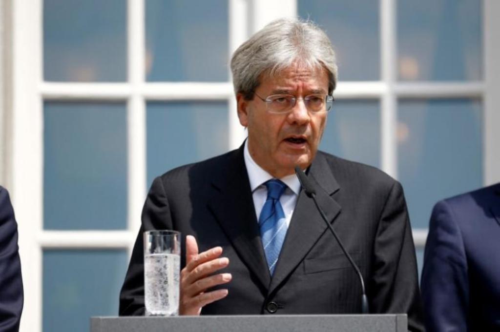 Italian Foreign Minister Paolo Gentiloni attends a press conference after a foreign minister meeting of the EU founding members in Berlin, Germany, June 25, 2016. REUTERS/Axel Schmidt.