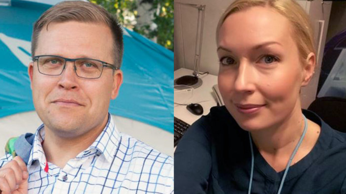 The two journalists, Jussi Eronen and Salla Vuorikoski, cited differences of opinion over freedom of speech and journalistic independence as their reason for leaving. Photo courtesy: svenska.yle.fi