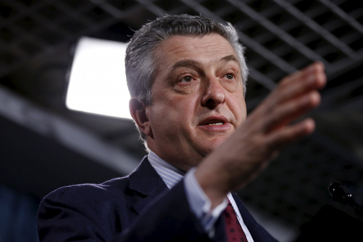 United Nations High Commissioner for Refugees (UNHCR) Filippo Grandi speaks during a news conference on Parliament Hill in Ottawa, Canada, March 21, 2016 (REUTERS / Chris Wattie) 
