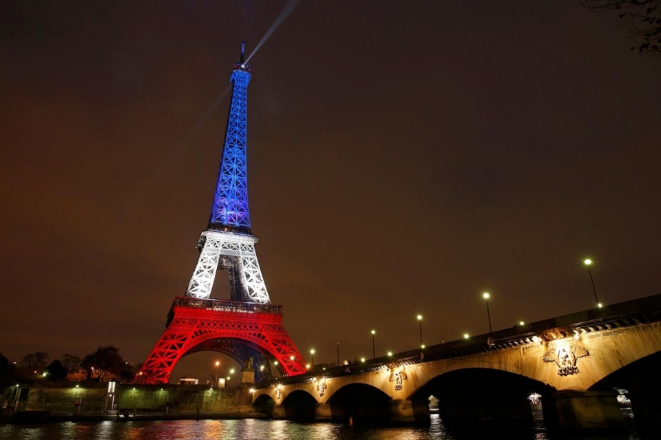 FILE PHOTO: The Eiffel Tower, Paris, November 16, 2015, (Benoit Tessier Reuters)