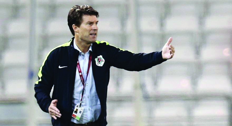 Al Rayyan coach Michael Laudrup