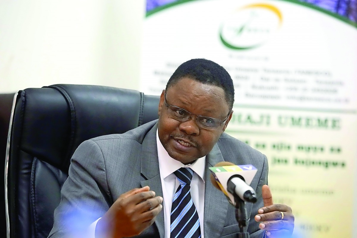 Tanesco’s managing director Felchesmi Mramba 