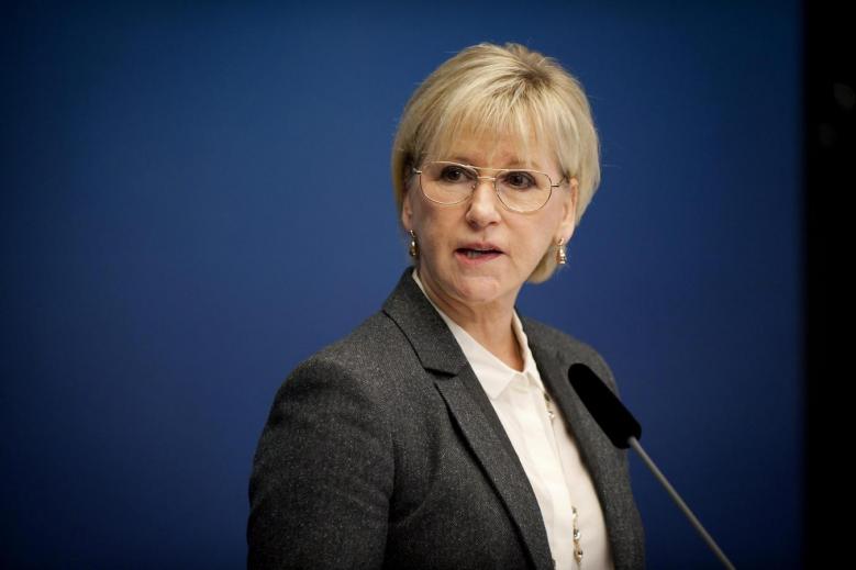 File photo of Sweden Foreign Minister Margot Wallstrom. Reuters 