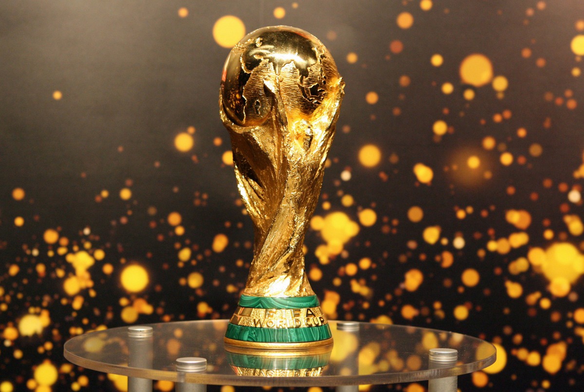  FIFA World Cup trophy. (AFP / BARBARA SAX)