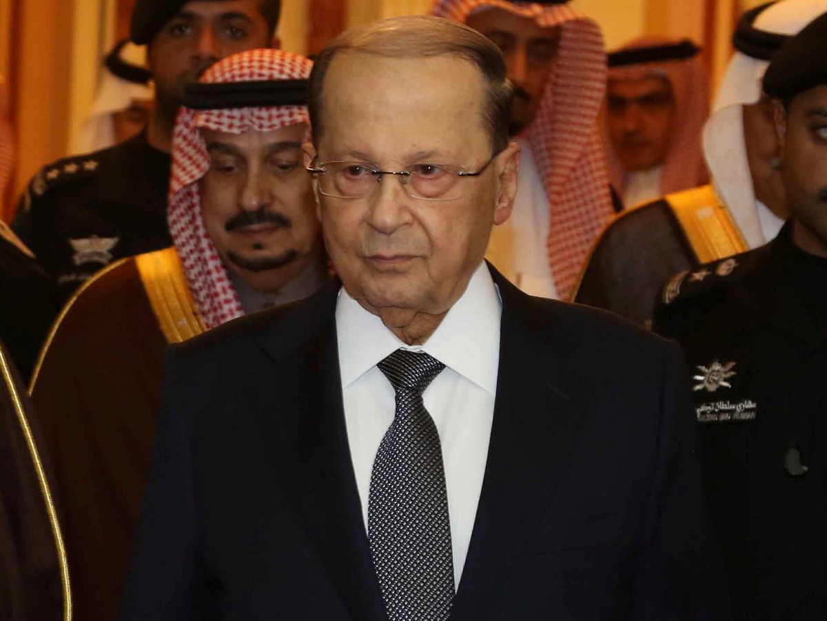 President of the Lebanese Republic General Michel Aoun in Saudi Arabia (File Photo)