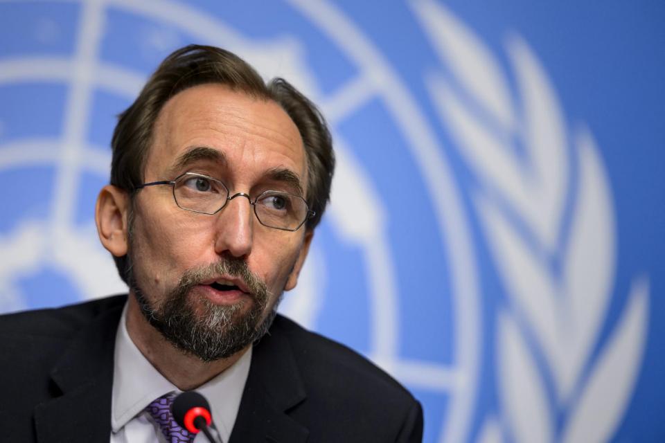 U.N. High Commissioner for Human Rights Zeid Ra’ad al-Hussein said on Monday that discriminating against people on the basis of their nationality is illegal.