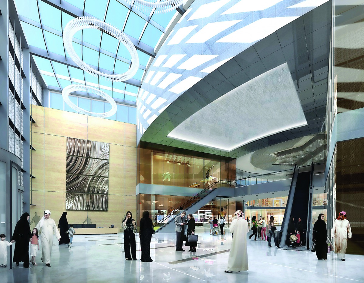 Main lobby of Doha Festival City 