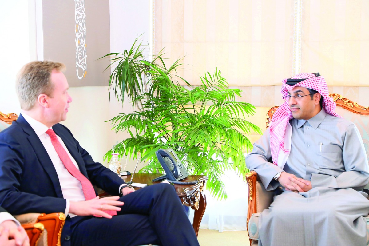 Chairman of the National Human Rights Committee (NHRC) Dr Ali bin Sumaikh Al Marri met with Minister of Foreign Affairs Borge Brende yesterday in Doha. They discussed ways of enhancing cooperation in the human rights and mechanisms to exchange expertise.