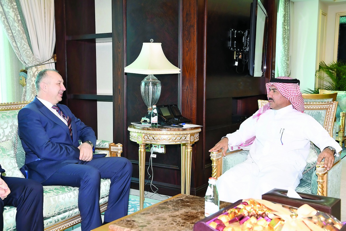 Secretary-General of the Foreign Ministry, Dr Ahmed bin Hassan Al Hammadi, met yesterday with Head of the Muslim Community and Mufti of the Republic of Slovenia, Nedzad Grabus, and General Secretary of Islamic Centre in Slovenia, Nevzet Poric, during thei