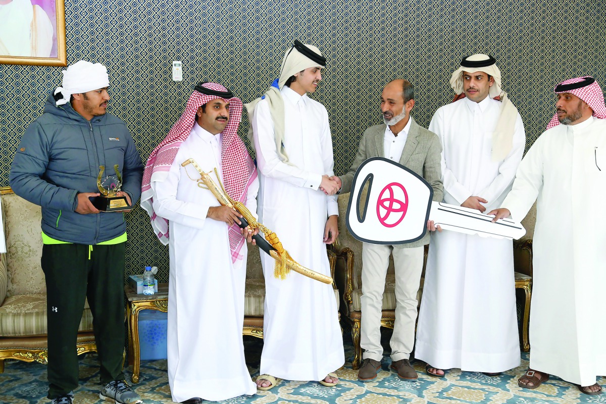 Abdullah Abdullghani & Bros (AAB) supported H H The Emir Sword Endurance Race, a tradition which AAB has consistently maintained, especially for events being supported and organised by the 
government. 