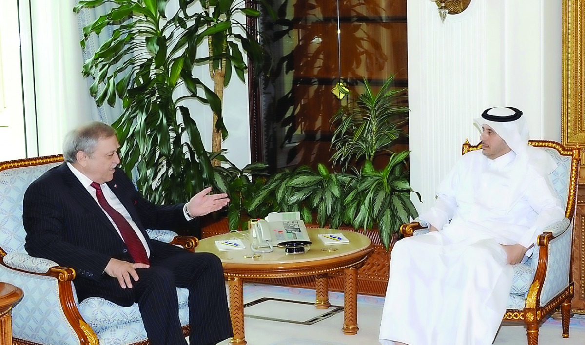 Prime Minister and Interior Minister H E Sheikh Abdullah bin Nasser bin Khalifa Al Thani met yesterday with Ambassador of Russia to Qatar, Noor Mohammad Julov. They reviewed bilateral relations and ways of developing them. The Prime Minister also met with